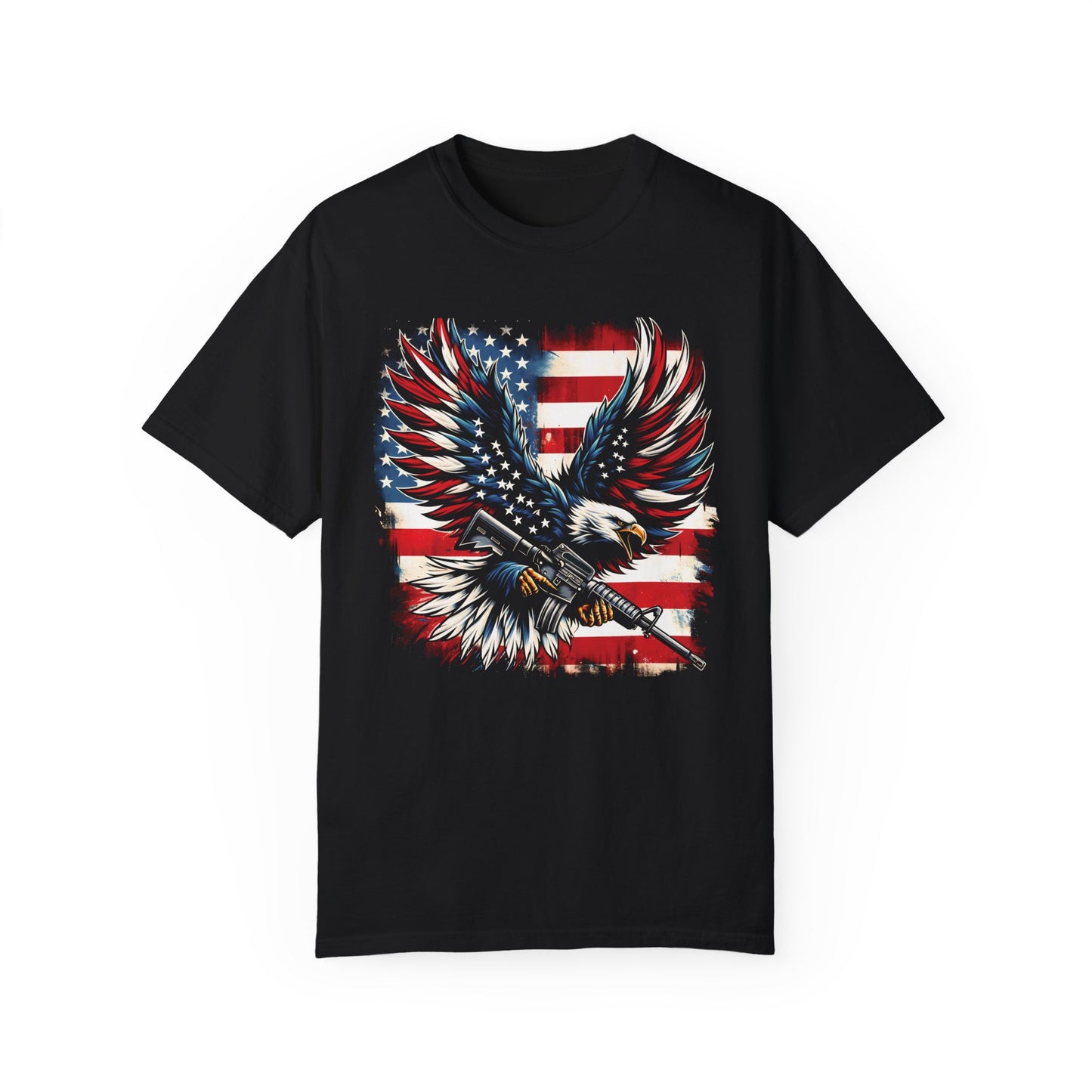 USA Flag and Bald Eagle TShirt