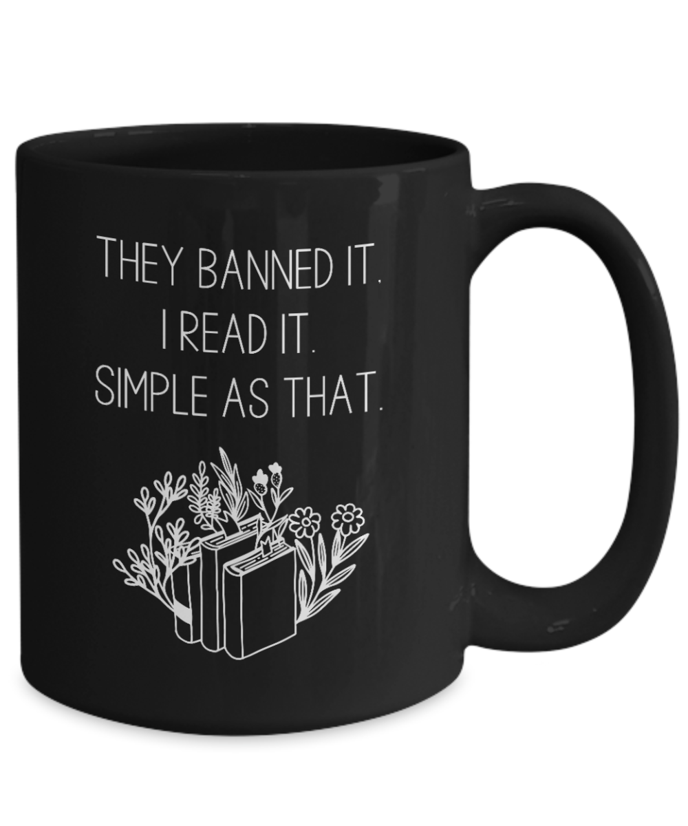 Banned Books Mug