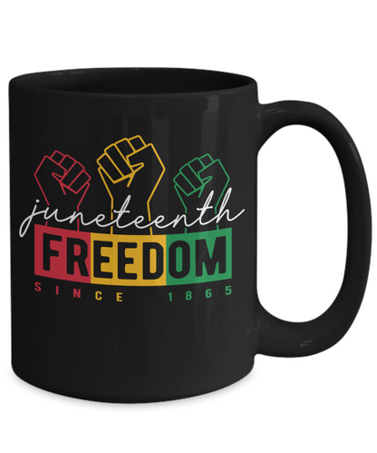 Stepping into Juneteenth Mug