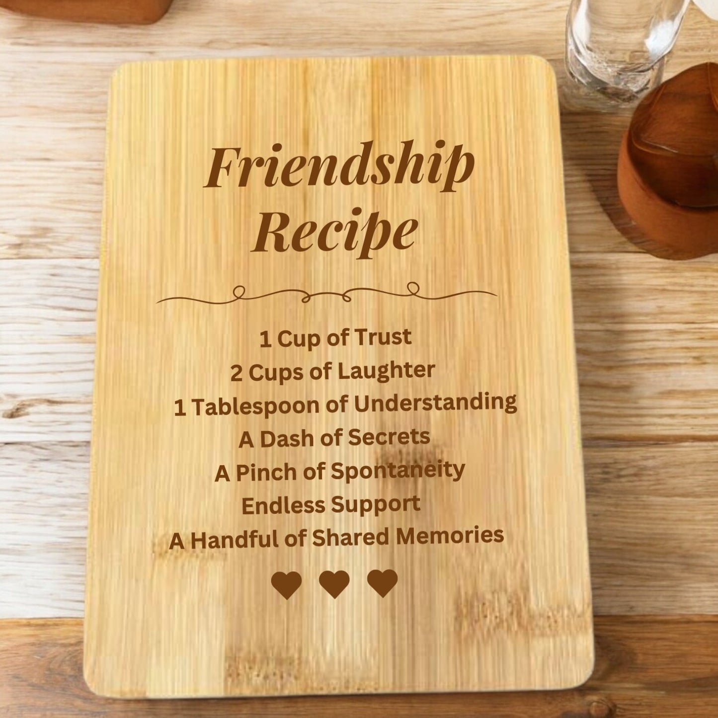 Friendship Cutting Board