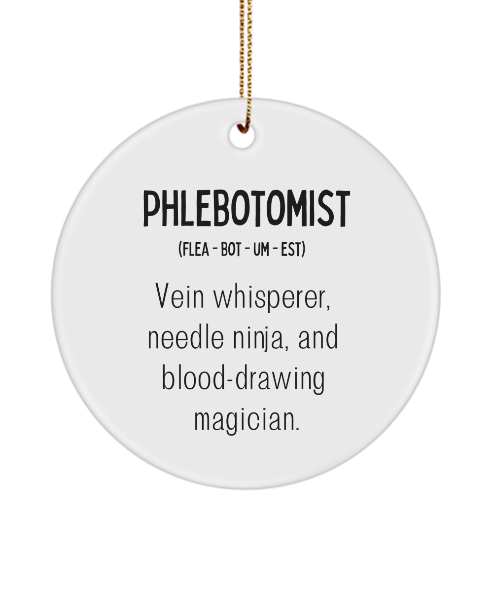 Phlebotomy Ornament