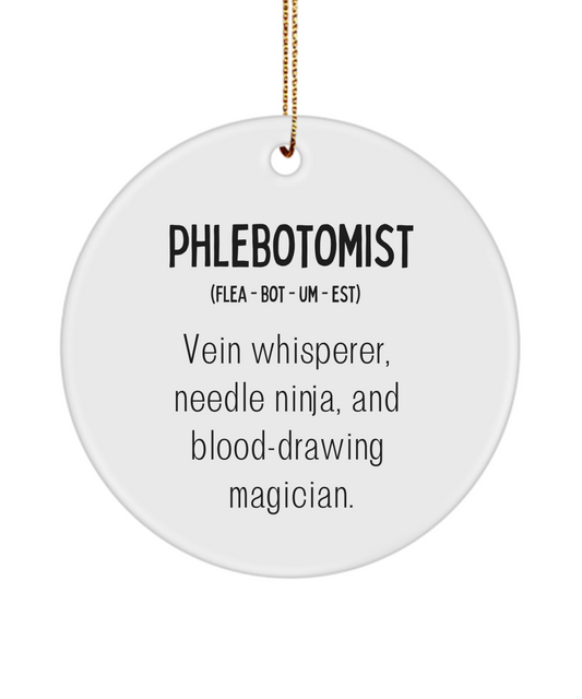 Phlebotomy Ornament