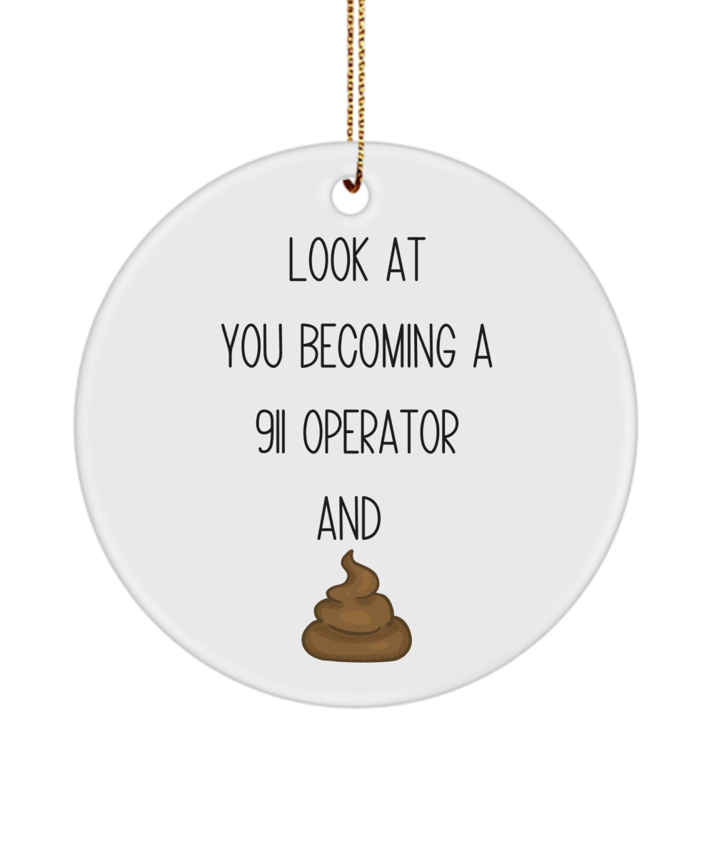 911 Dispatcher Gifts - Ornament