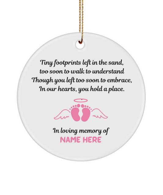 Miscarriage Sympathy Gift - Ornament