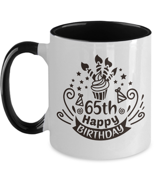 65th Birthday Mug