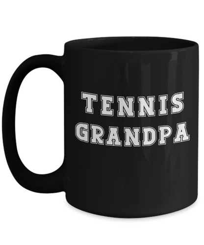 Tennis Grandpa Mug