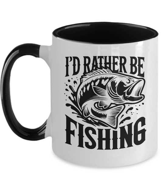 Fisherman Gift - I'd Rather be Fishing