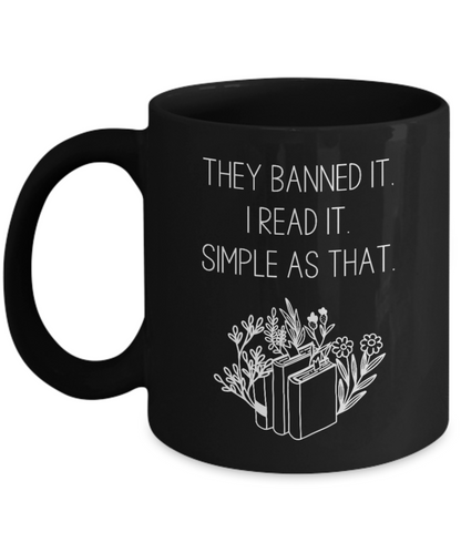 Banned Books Mug