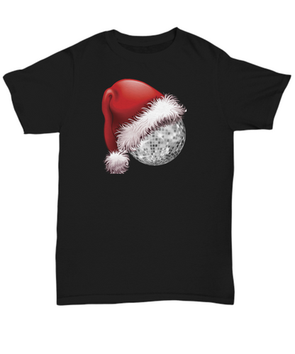 Disco Ball Santa Shirt