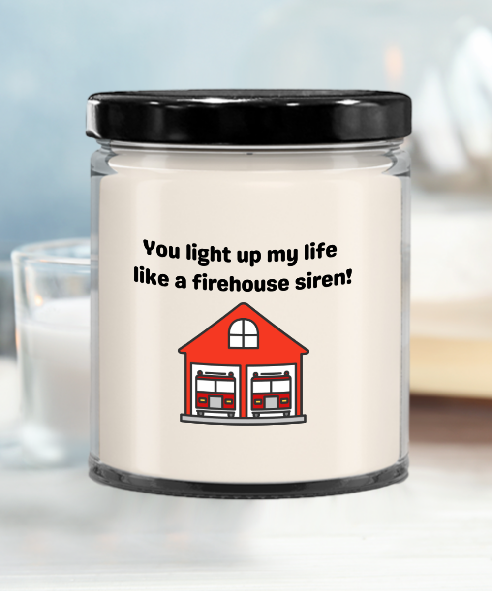 Firefighter Gift - Candle