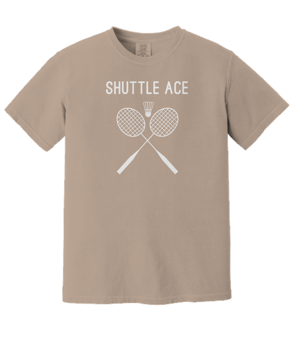 Badminton Shuttle Ace Racket TShirt