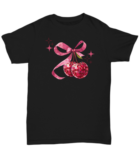 Coquette Cherry Shirt with Bows