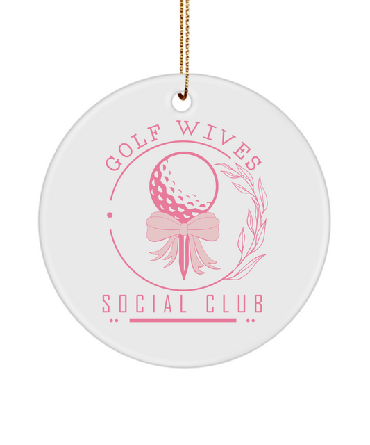 Golf Wife Gift - Ornament