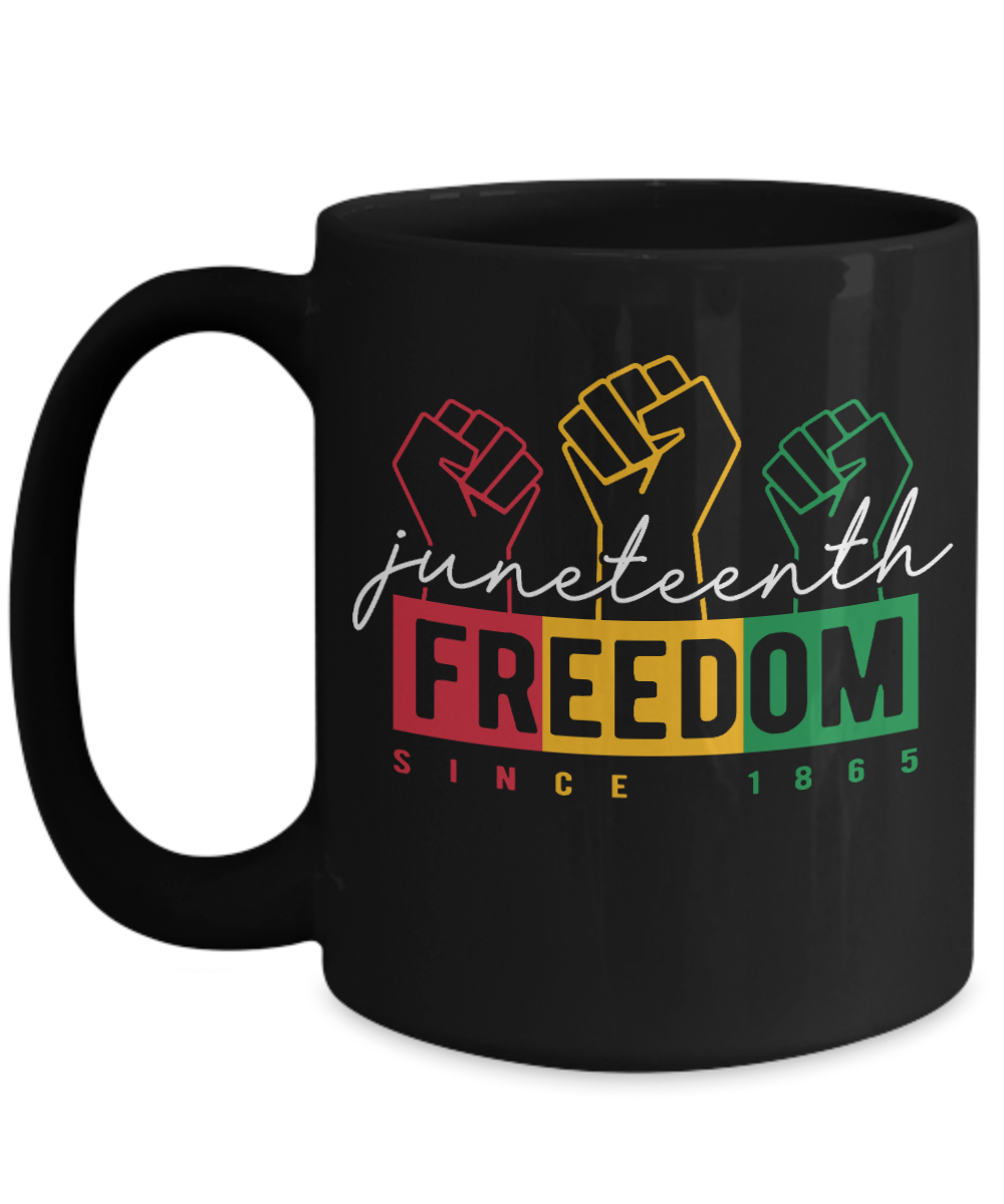 Stepping into Juneteenth Mug