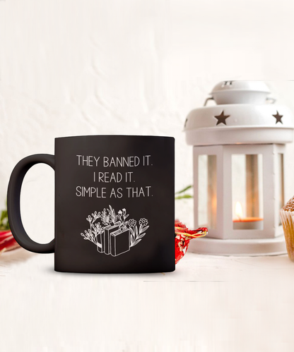 Banned Books Mug