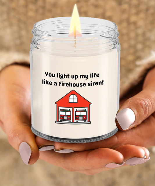 Firefighter Gift - Candle