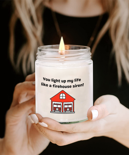 Firefighter Gift - Candle