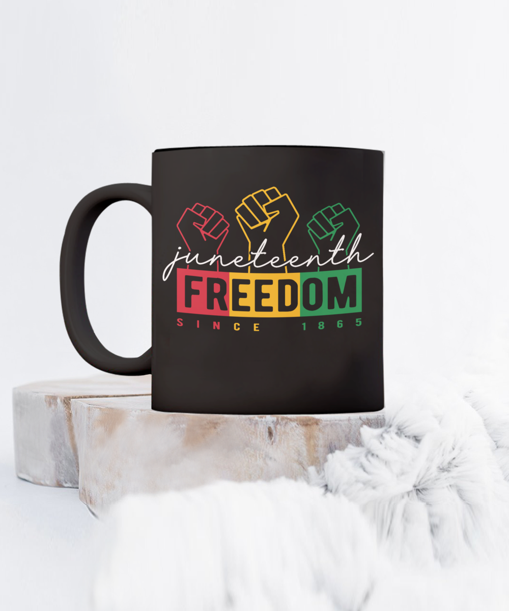 Stepping into Juneteenth Mug