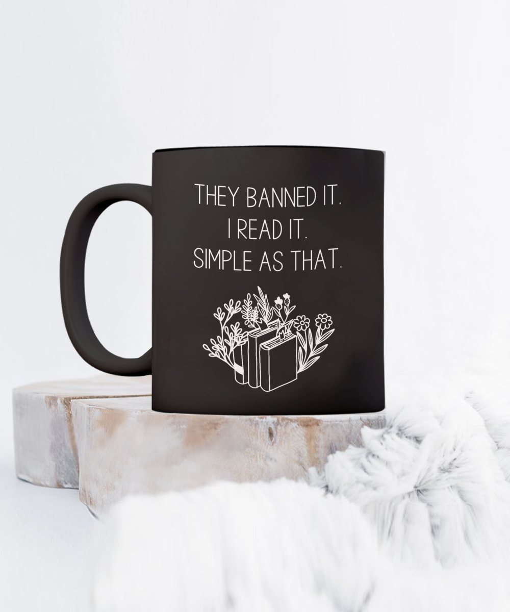 Banned Books Mug