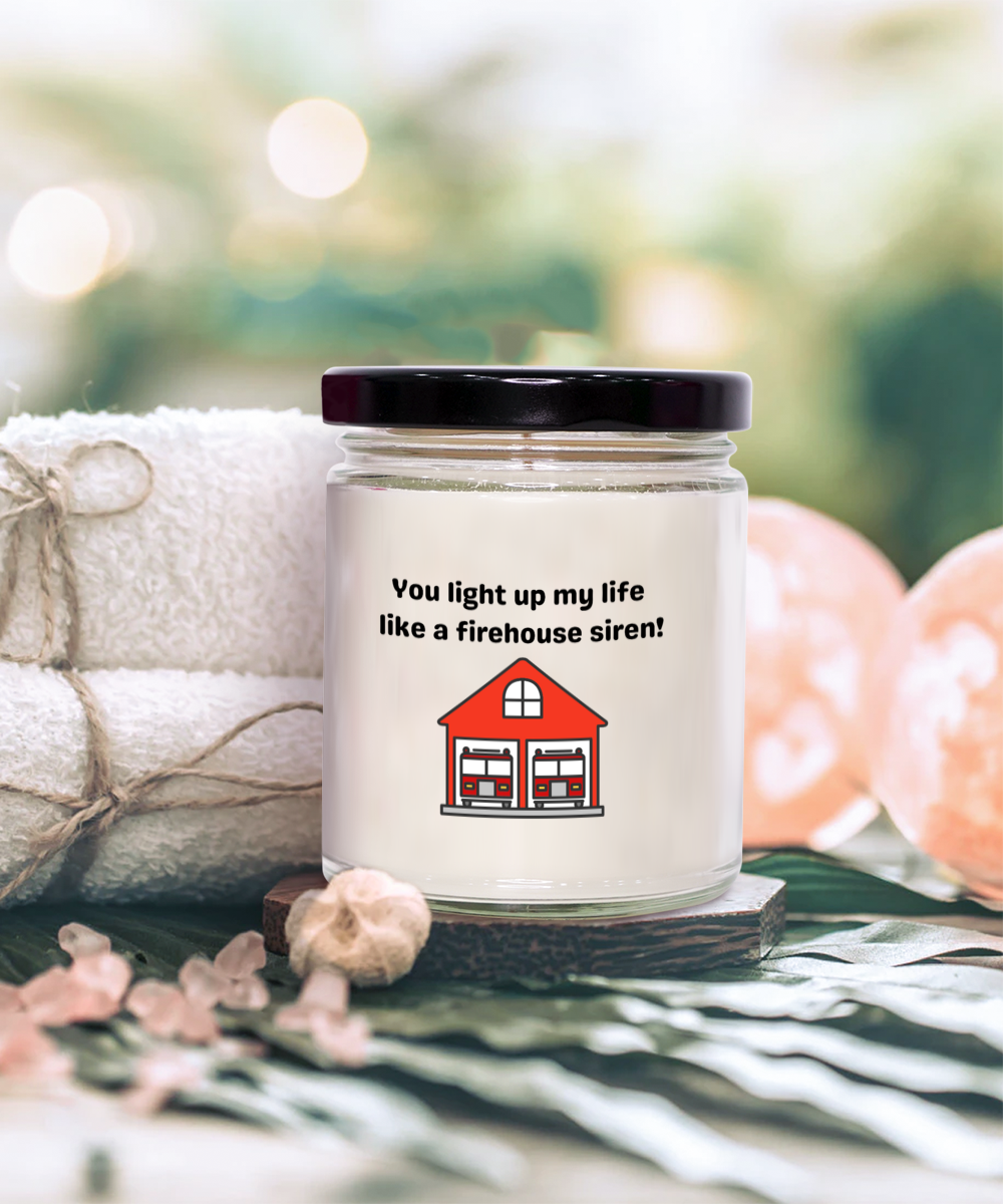 Firefighter Gift - Candle