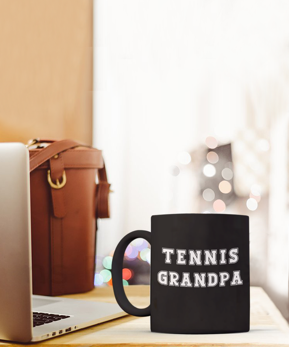 Tennis Grandpa Mug