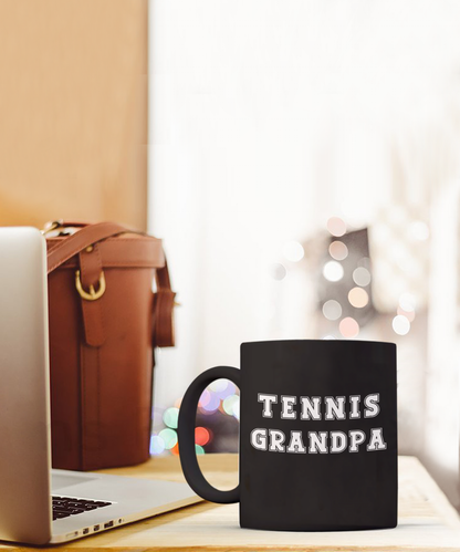 Tennis Grandpa Mug