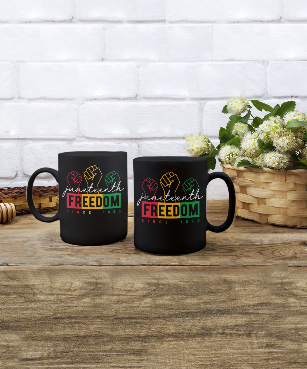 Stepping into Juneteenth Mug