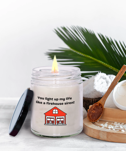 Firefighter Gift - Candle