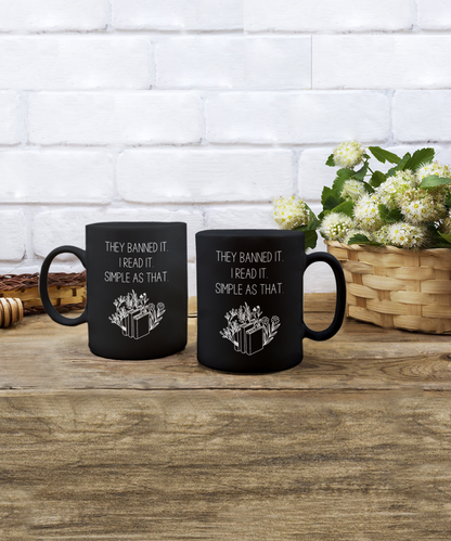 Banned Books Mug