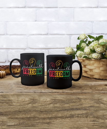 Stepping into Juneteenth Mug