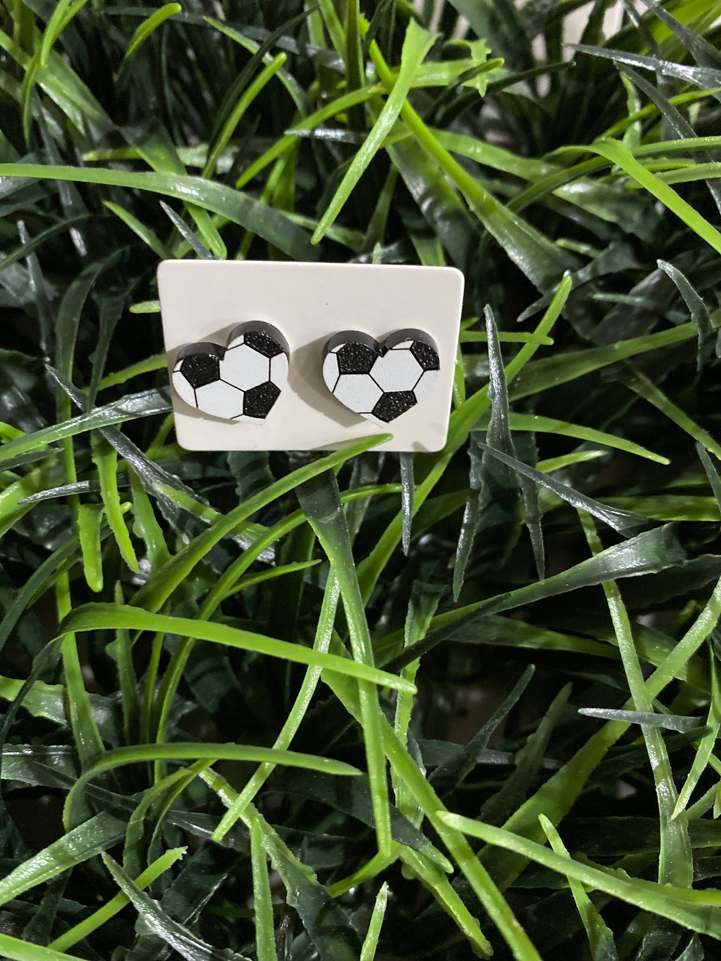 Soccer Stud Earrings