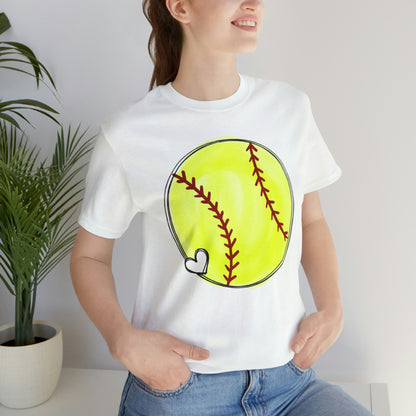 I Love Softball TShirt