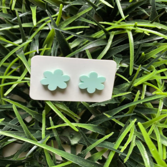 Turquoise Daisy Earrings