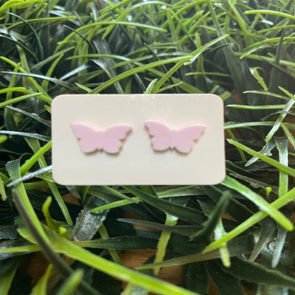 Pastel Acrylic Butterfly Earrings