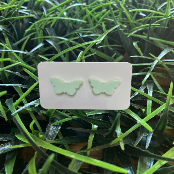 Pastel Acrylic Butterfly Earrings