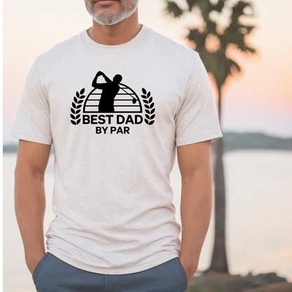 Best Dad by Par Golf TShirt