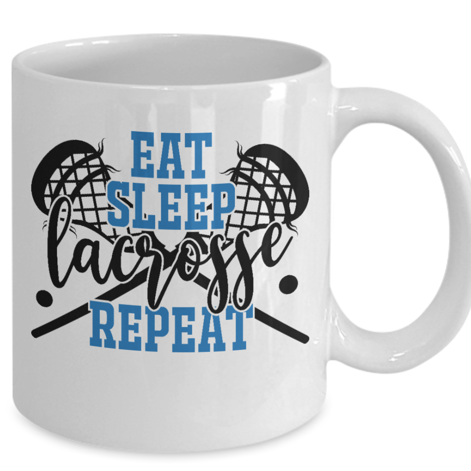 Eat, Sleep Lacrosse Mug