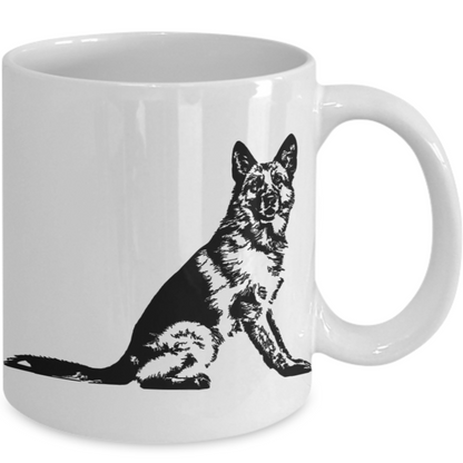 German Shepherd Mug