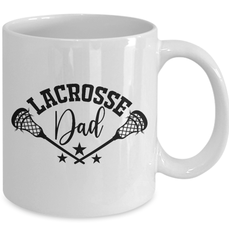 Lacrosse Dad Mug