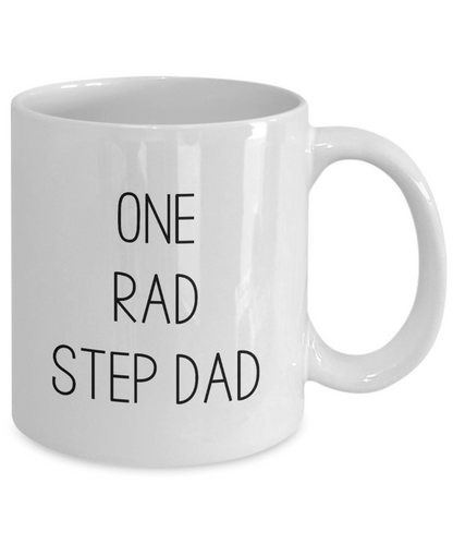 One Rad Step Dad Mug