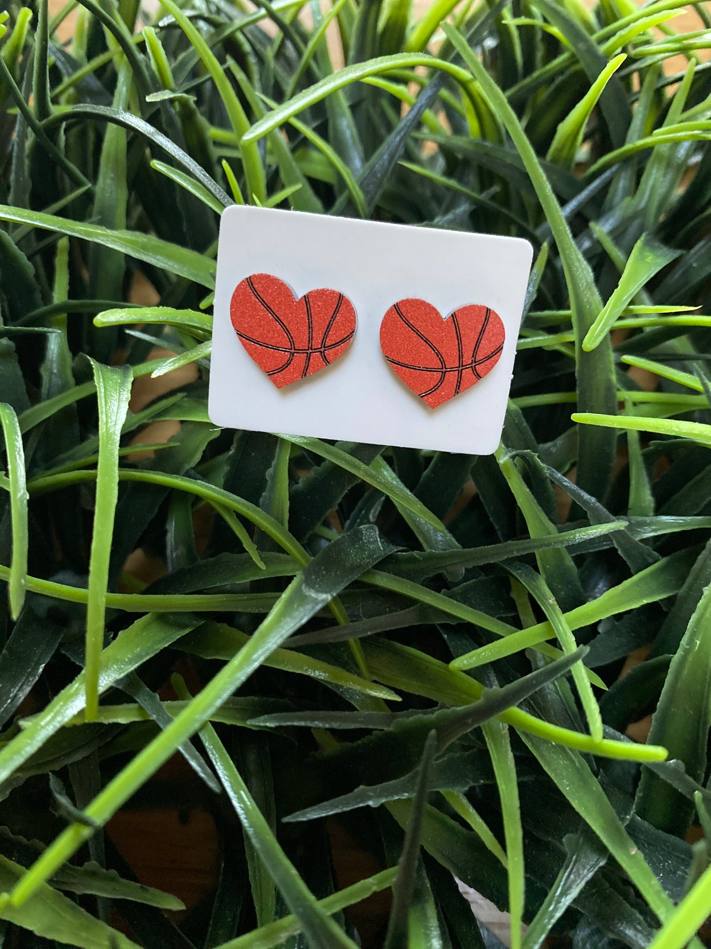 Basketball Stud Earrings