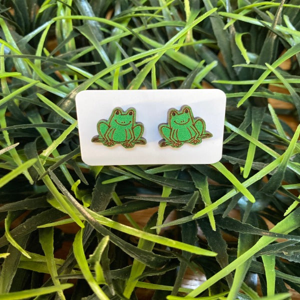 Frog Earrings - Perfect for that Frog Lover!