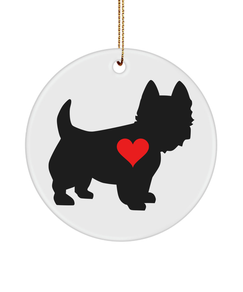 Westie Ornament