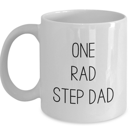 One Rad Step Dad Mug