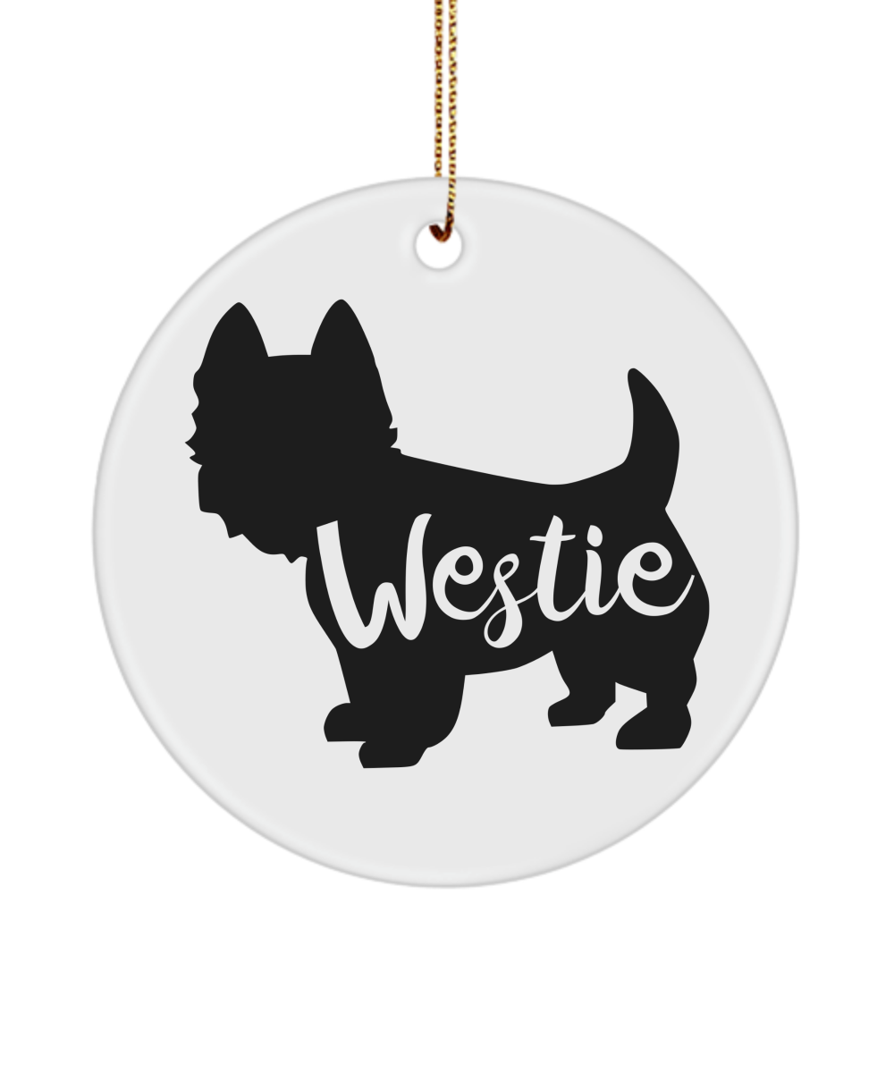 Westie Dog Ornament