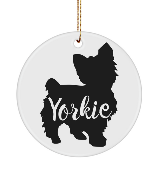 Yorkie Gift - Ornament