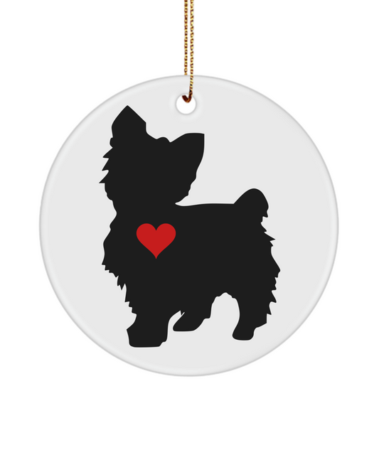 Yorkie Gift - Ornament