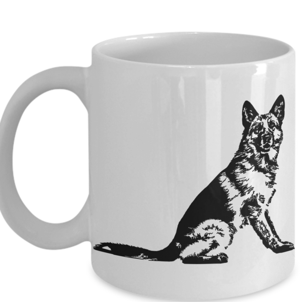 German Shepherd Mug