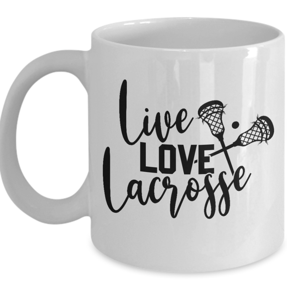 Live, Love, Lacrosse Mug