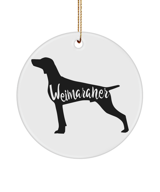 Weimaraner Ornament